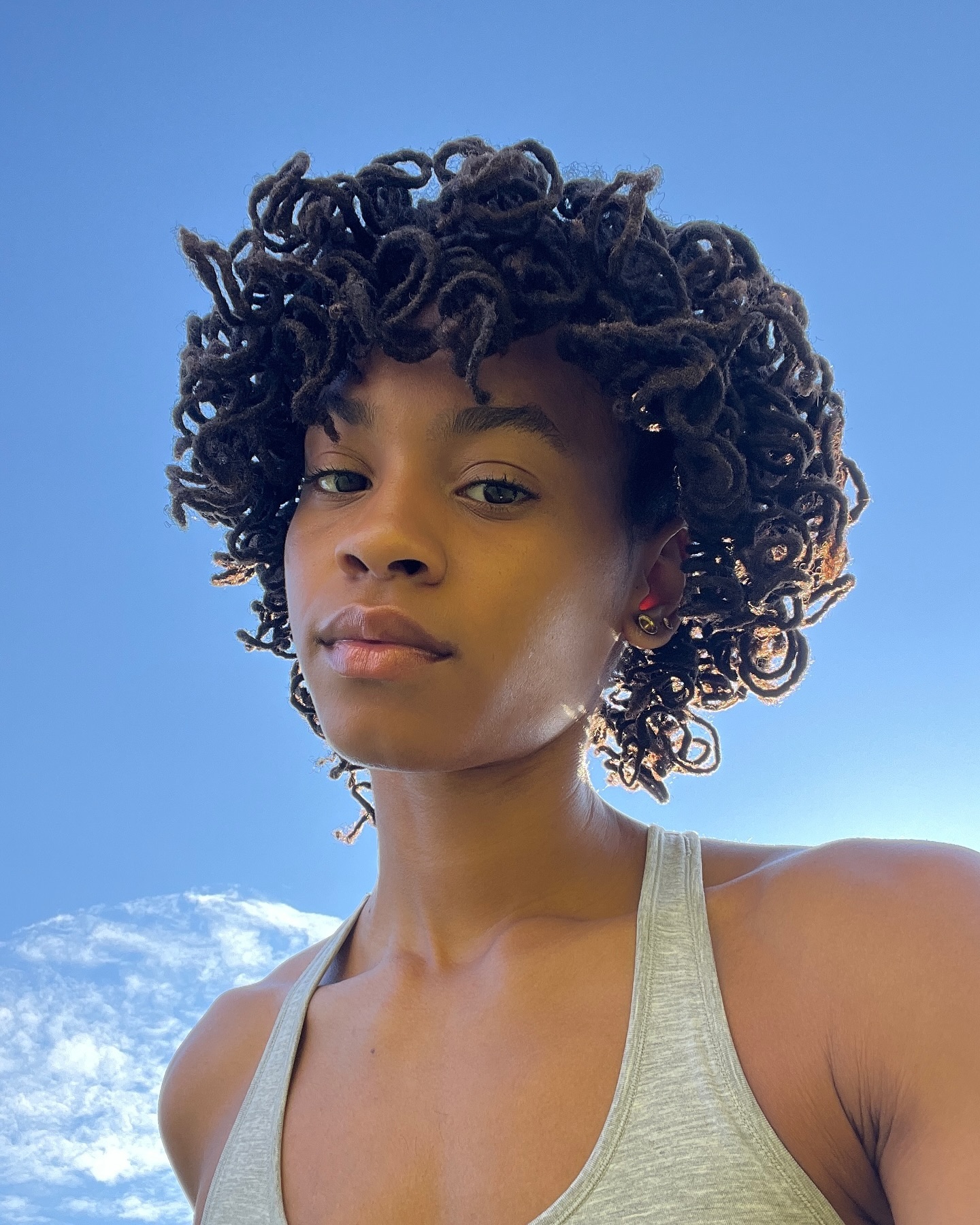 Short Edgy Locs