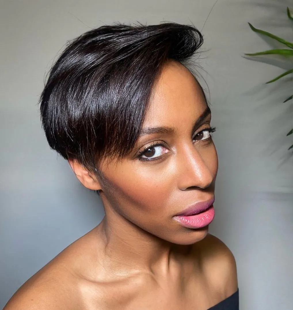 Side-Swept Bangs