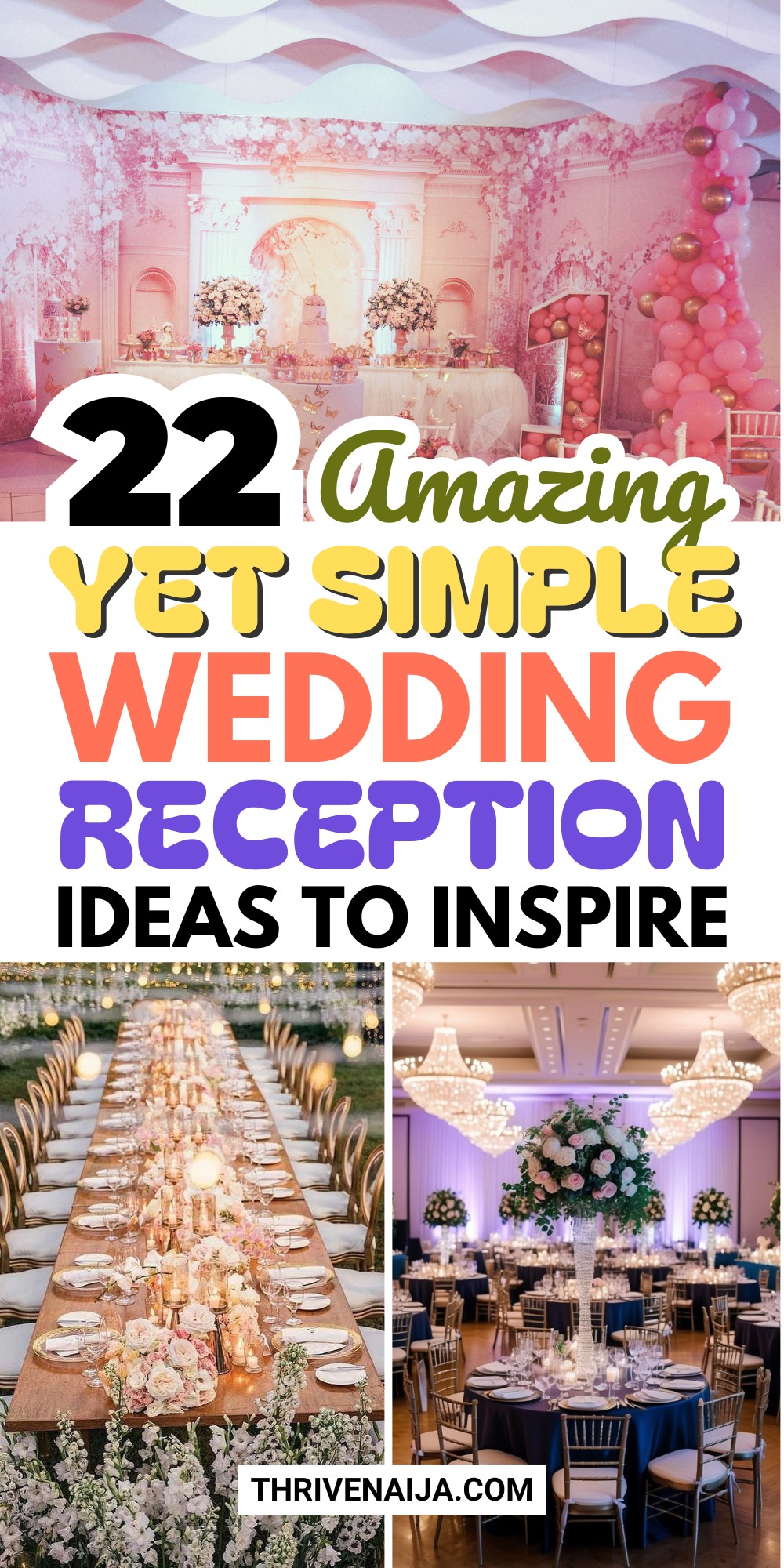 amazing wedding reception