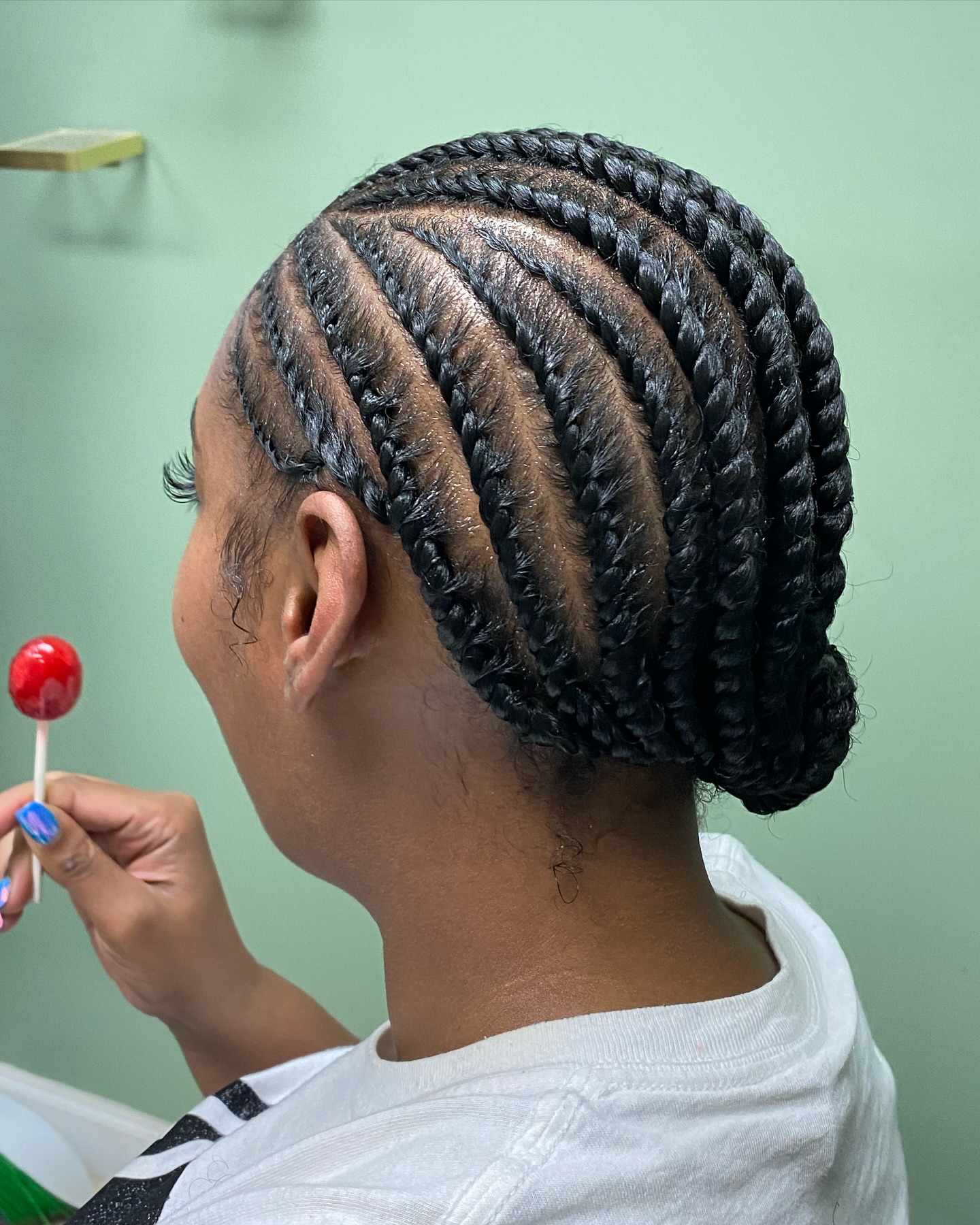 All Back Flat Twist Style