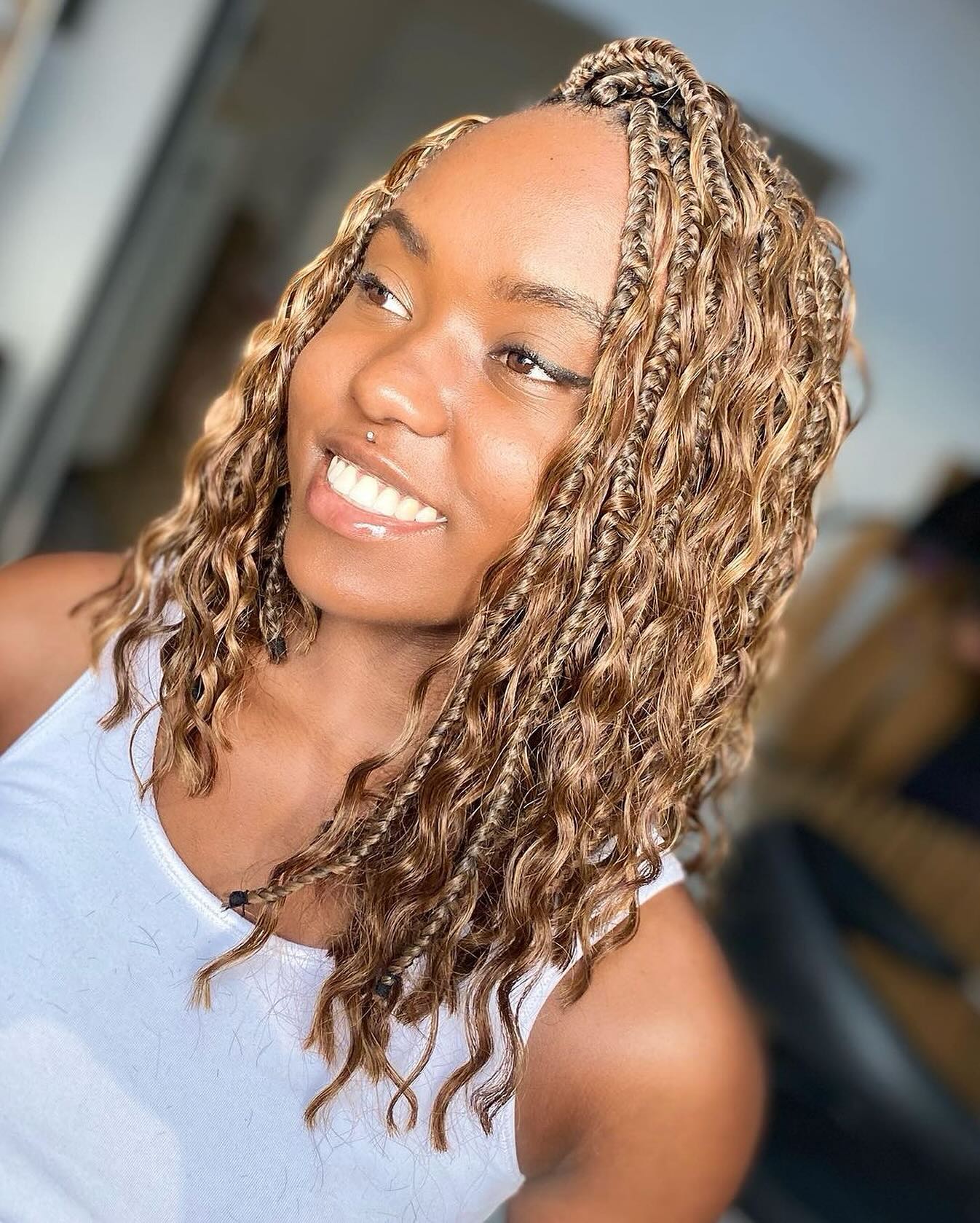 Bob Length Boho Crochet Braid