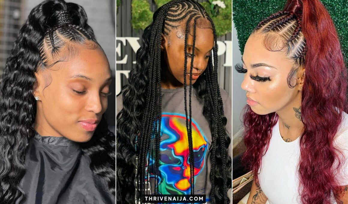 Braids With Quick Weave In The Back Ideas