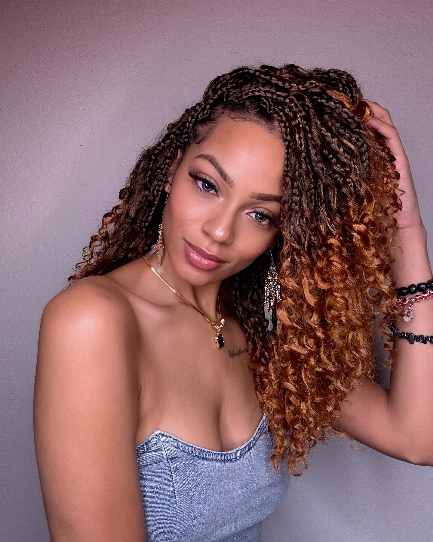 Crochet Boho Goddess Box Braids