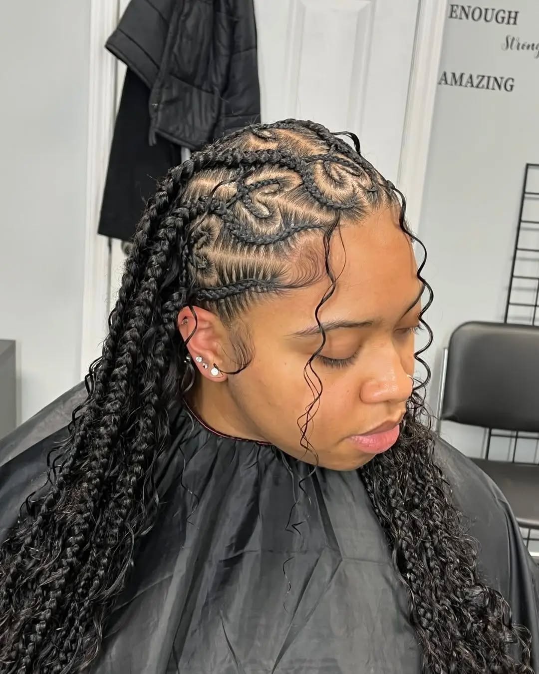 Freestyle Heart Tribal Braid