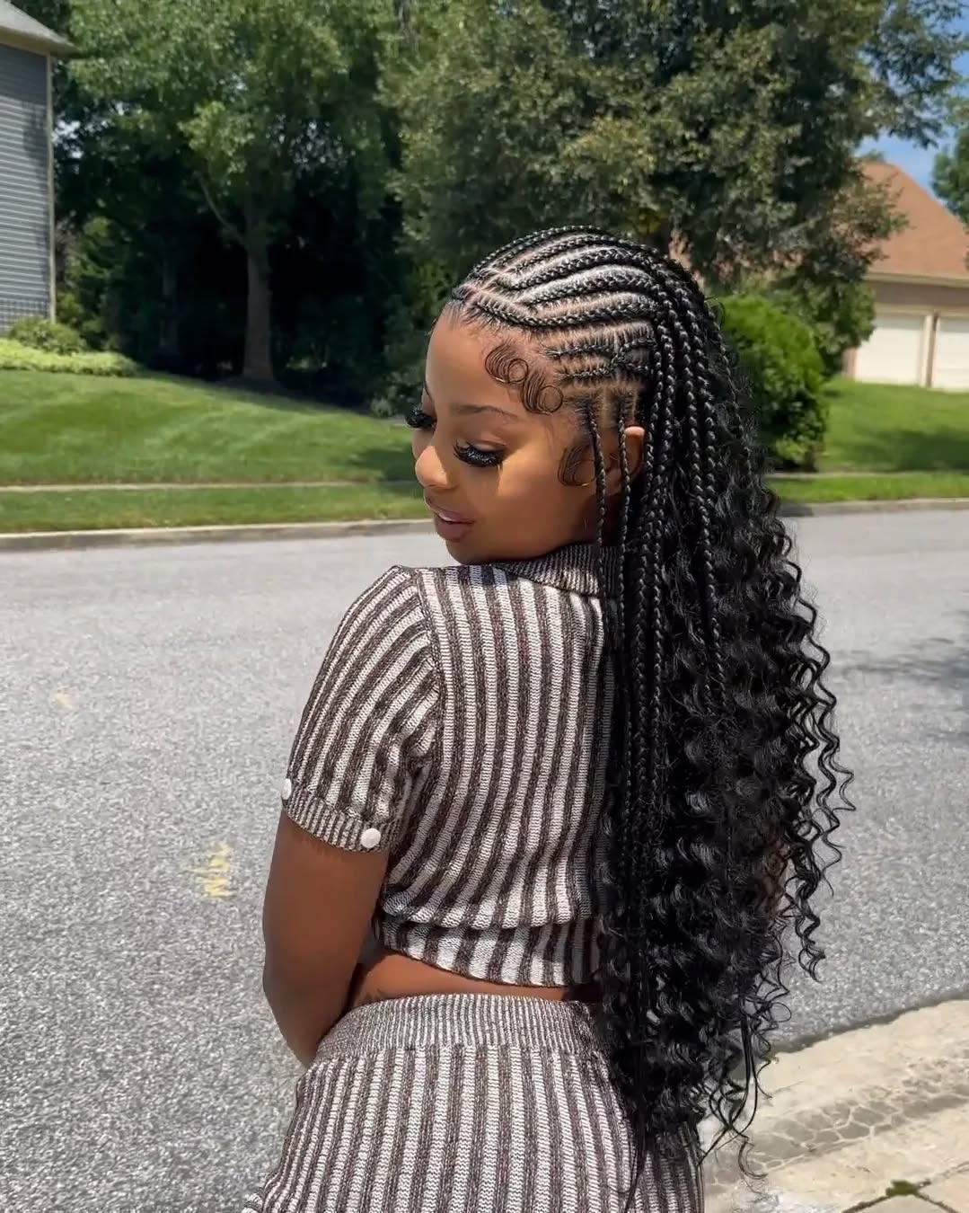 Knotless Braid with Quick Weaves