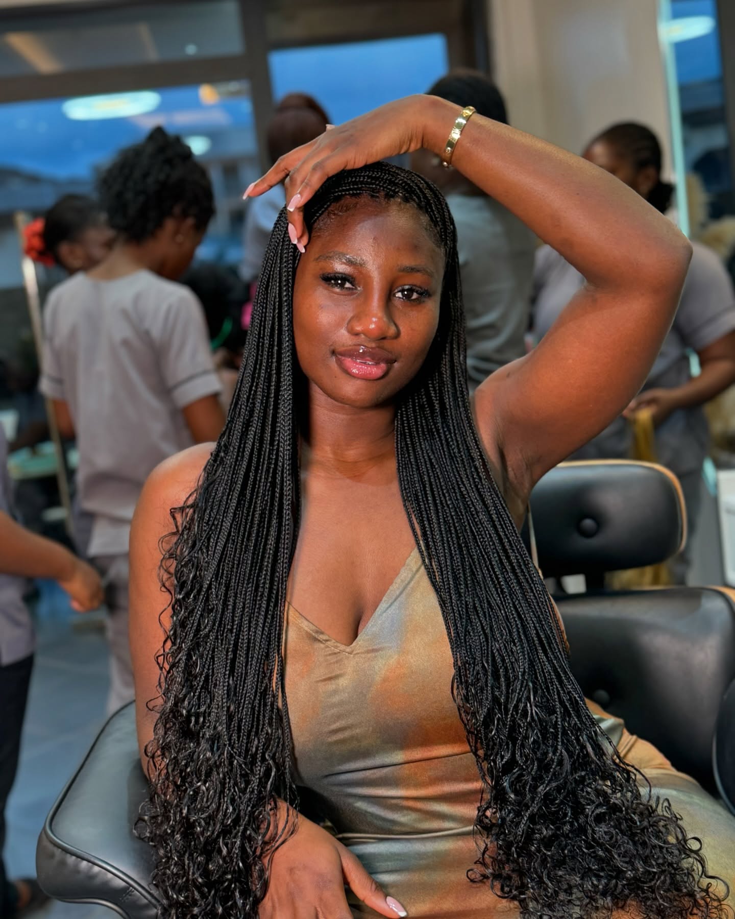 Long Length Medium Goddess Braids