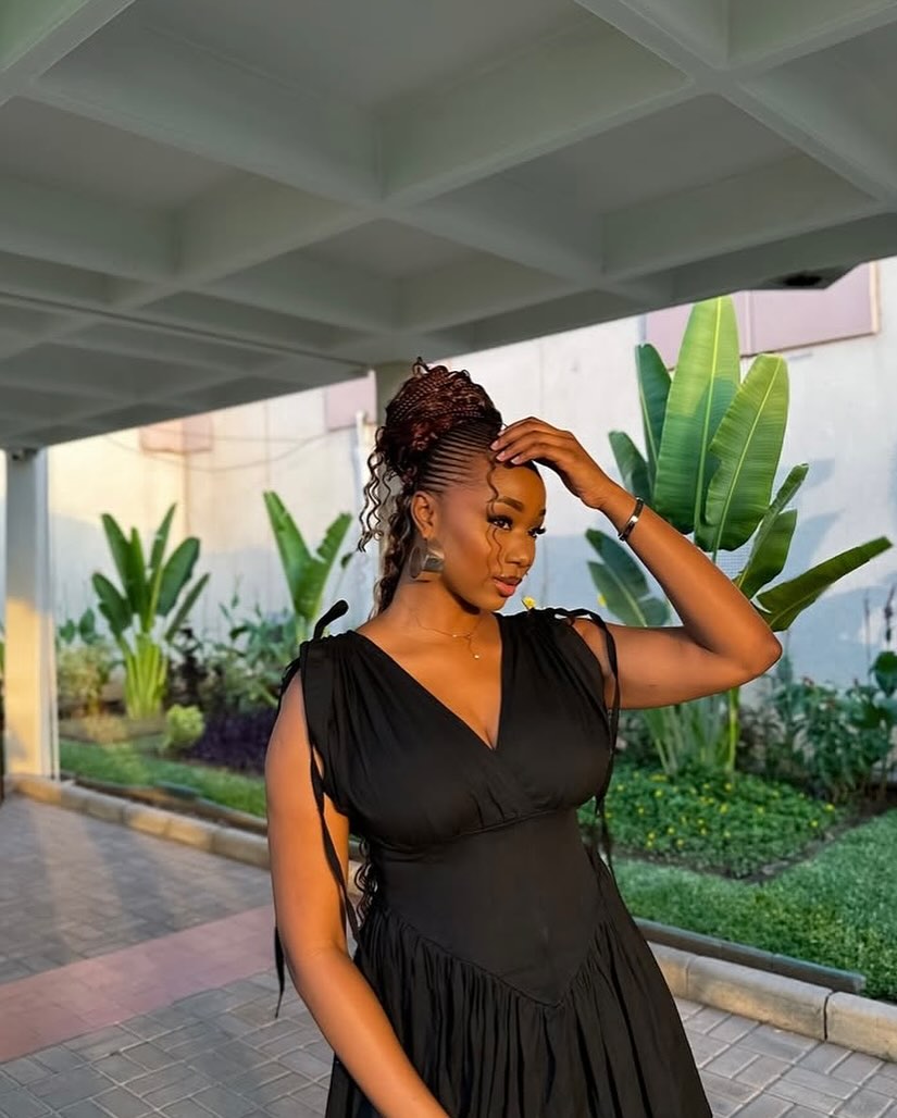 Micro Boho Ghana Weaving Hairstyle