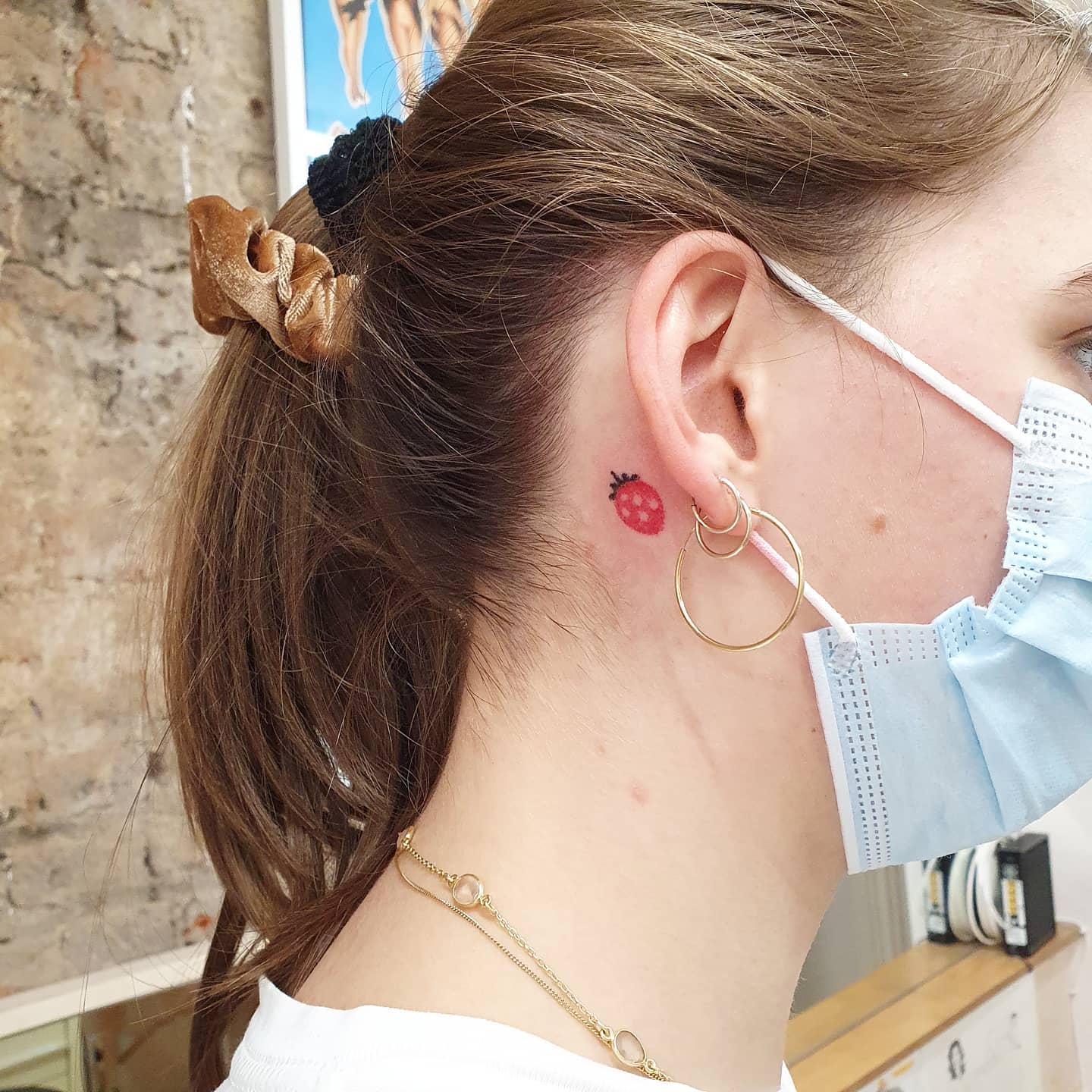 Mini Cherry Dainty Tattoo