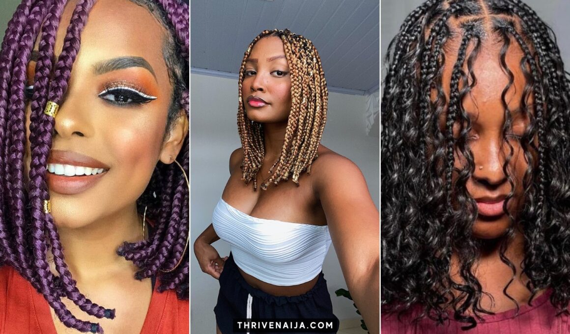 Short Box Braids