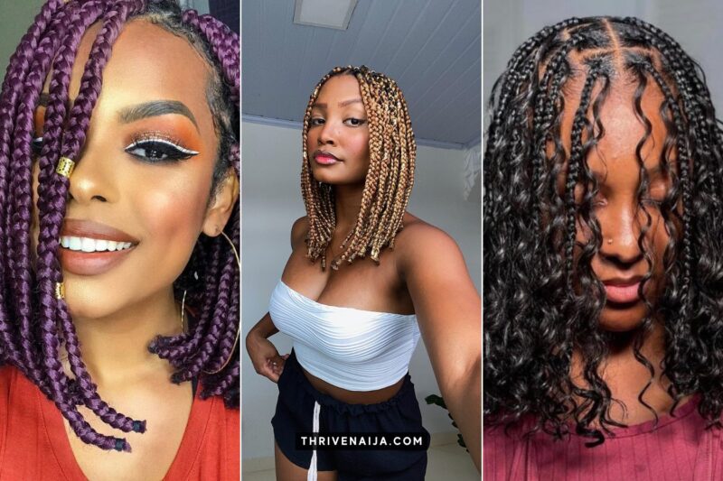 Short Box Braids