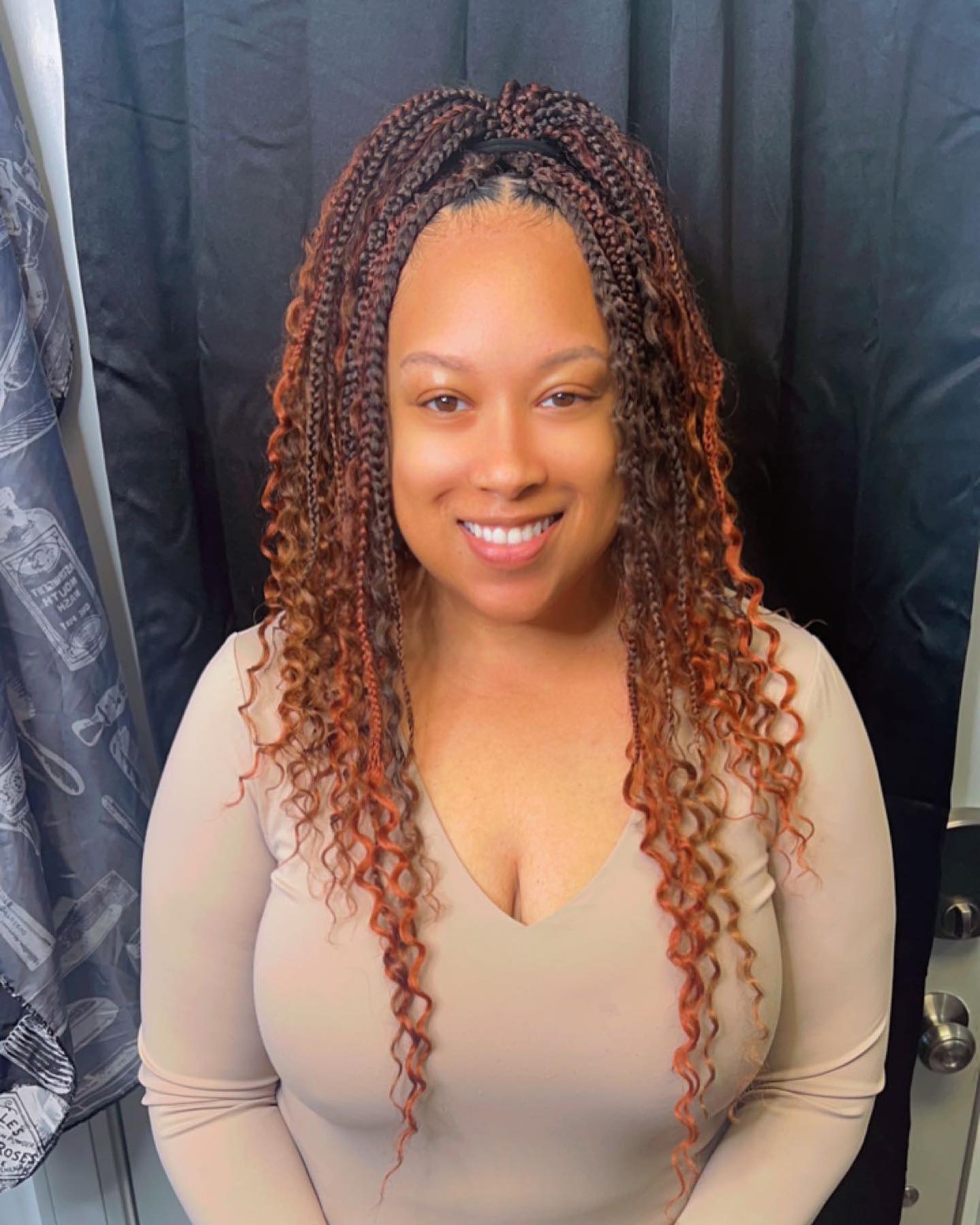 Shoulder Length Boho Box Braid