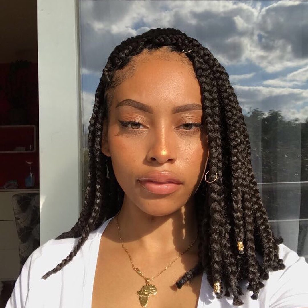 Simple Short Bob Braid