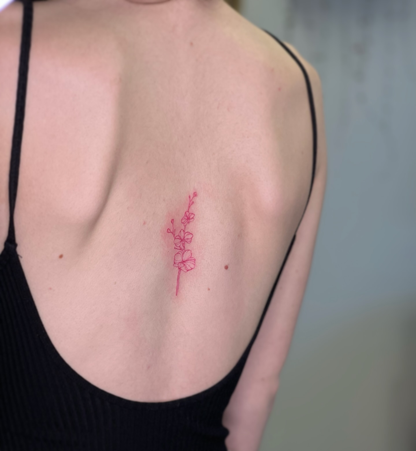 Small-Red-Orchid-Tattoo