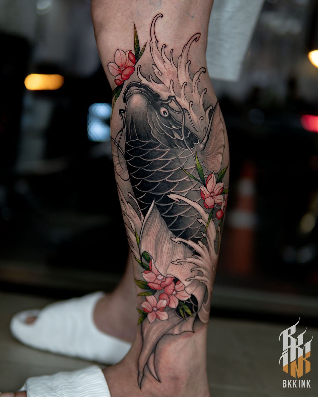 Oriental Koi fish tattoo