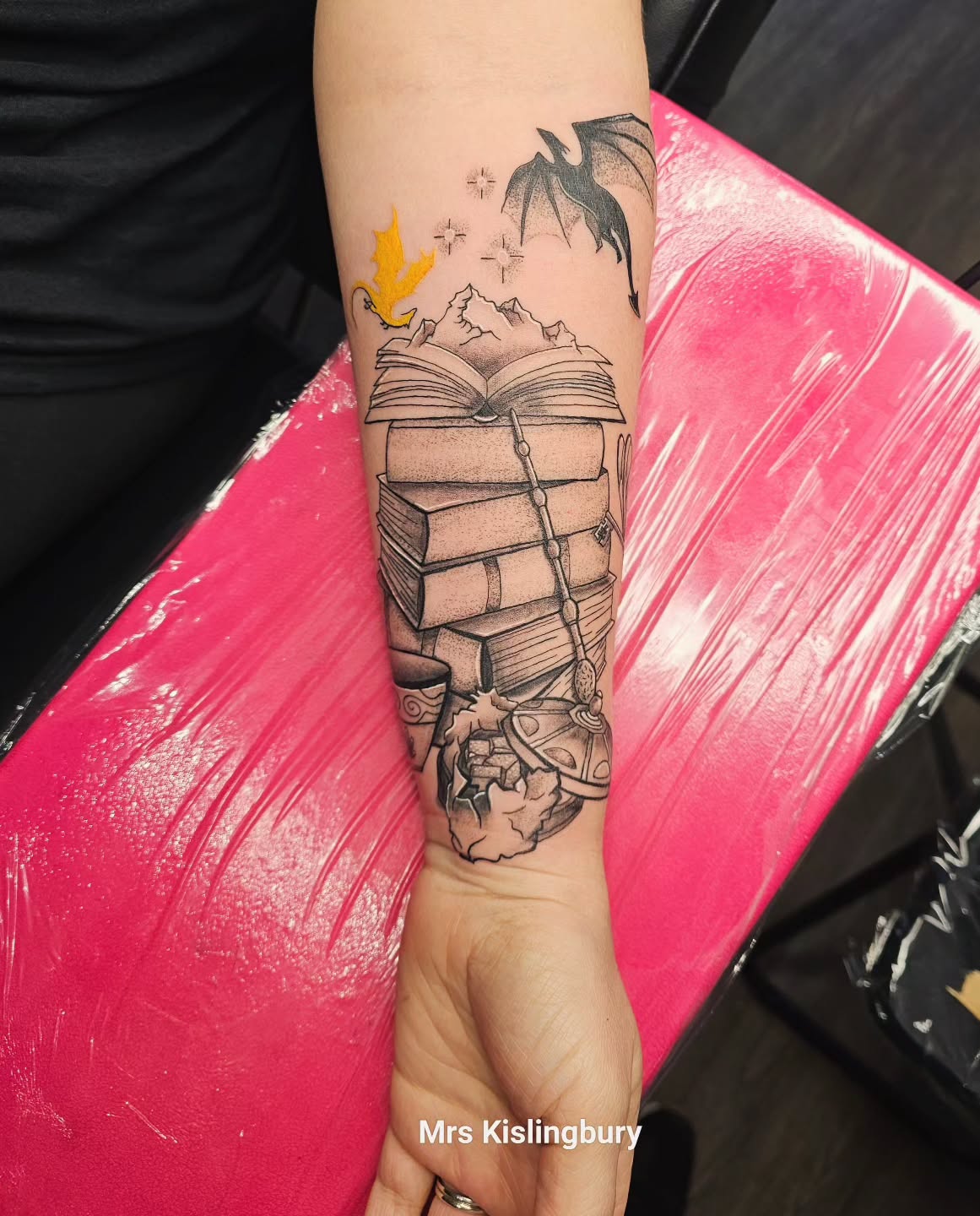 Beautiful Book Lover Sleeve Tattoos