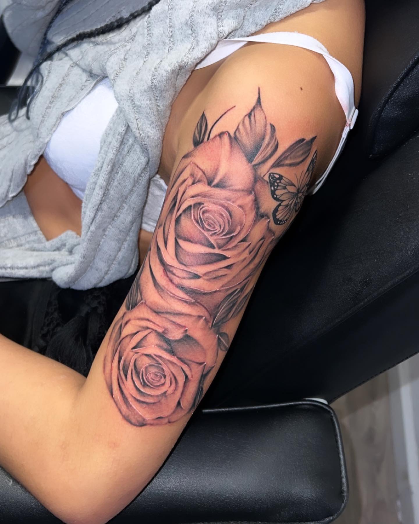 Wild Rose Tattoo Design