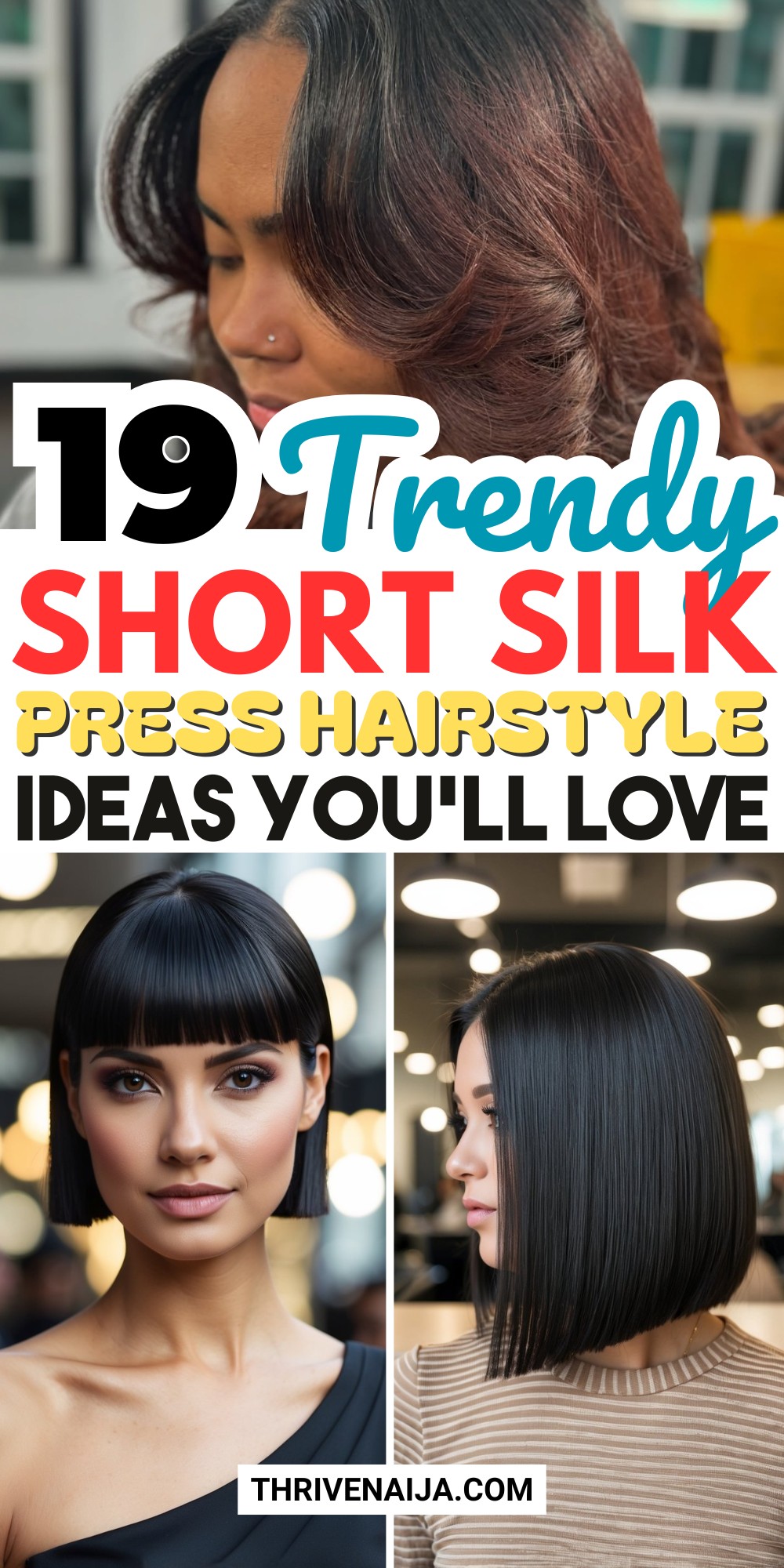 Best Short Silk Press Hairstyle Ideas