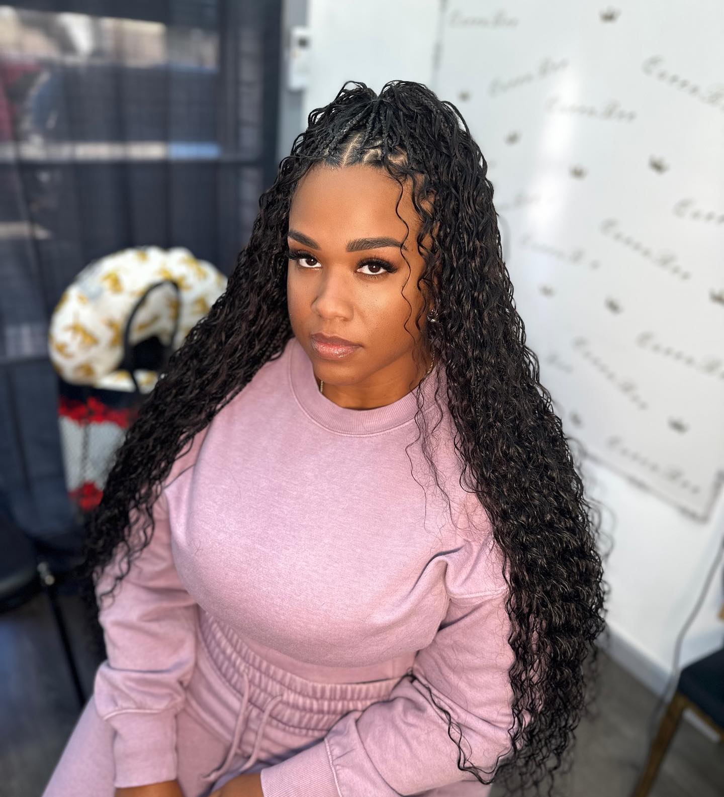 Boho Knotless Tree Braids