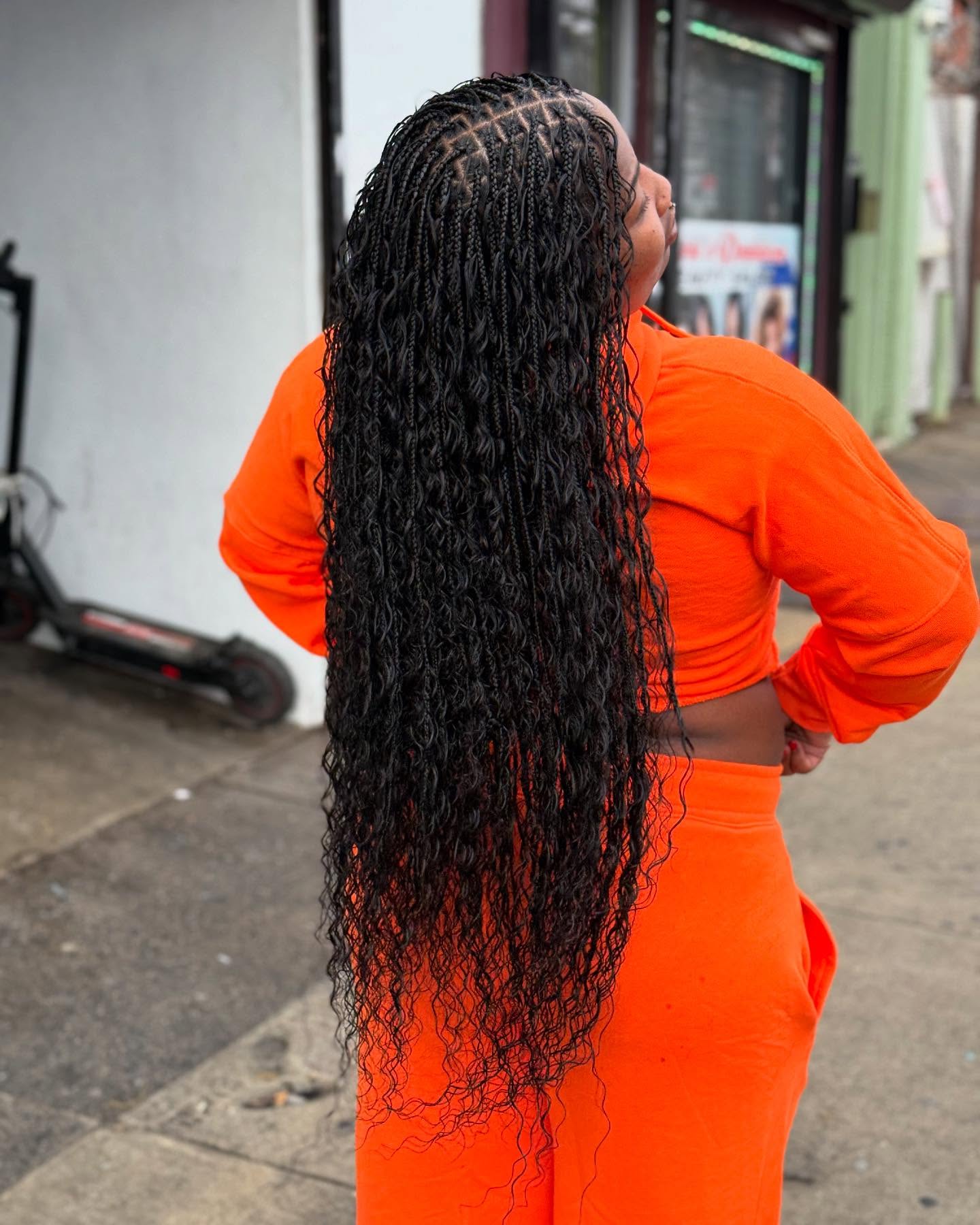 Deep Wave Boho Tree Braids