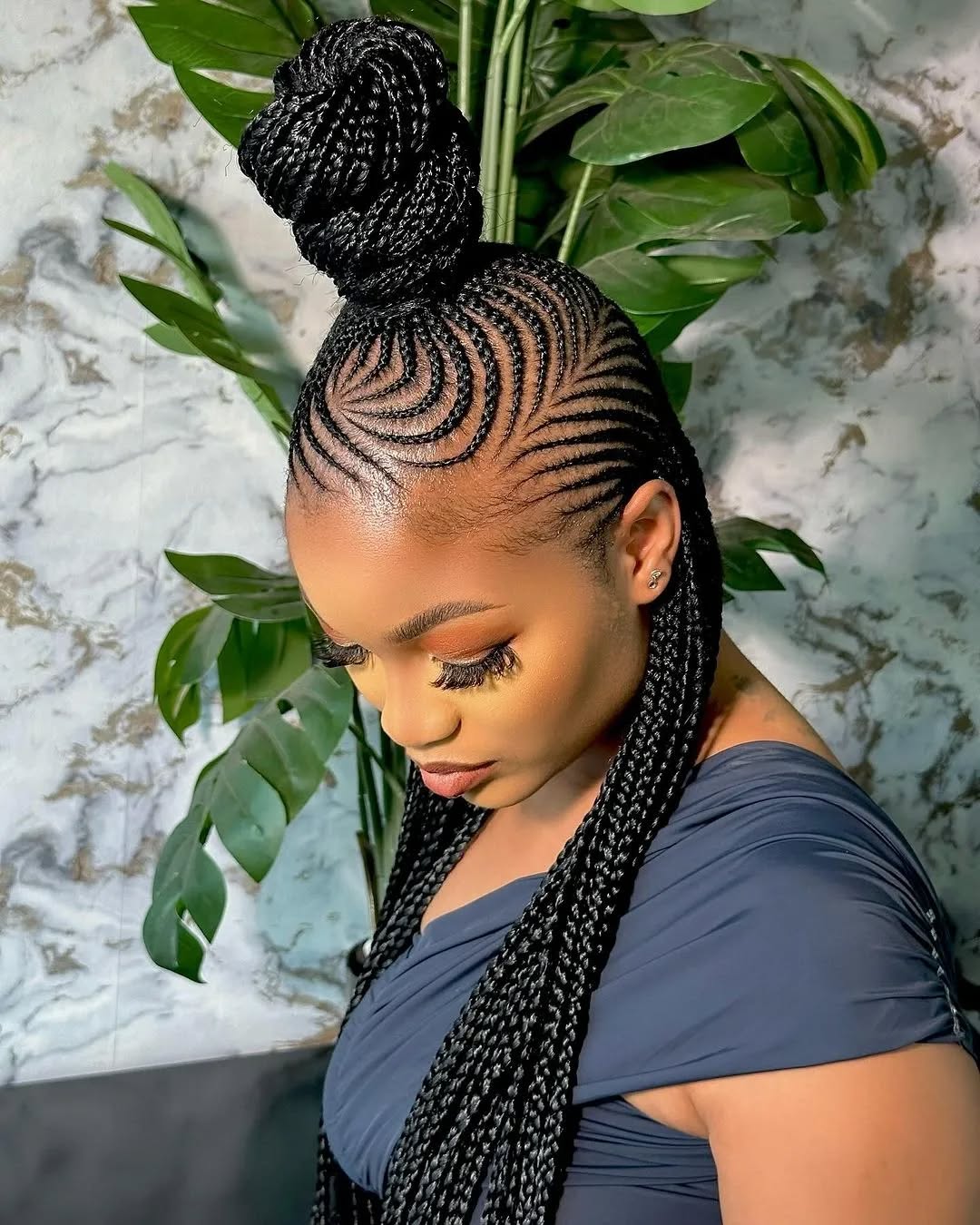 Half Up Braided Updo