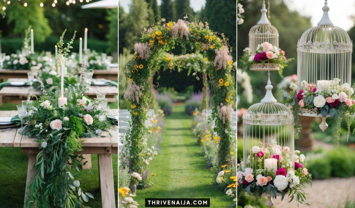 Whimsical Garden Wedding