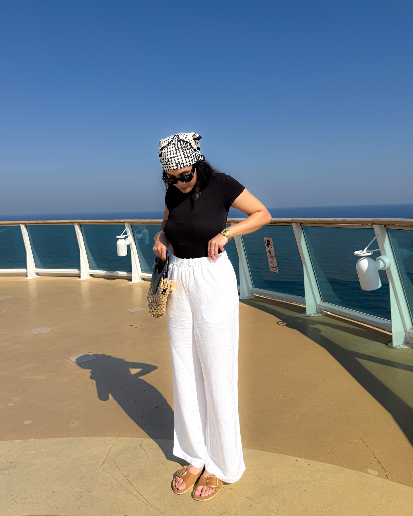 Linen Pants With Basic Top