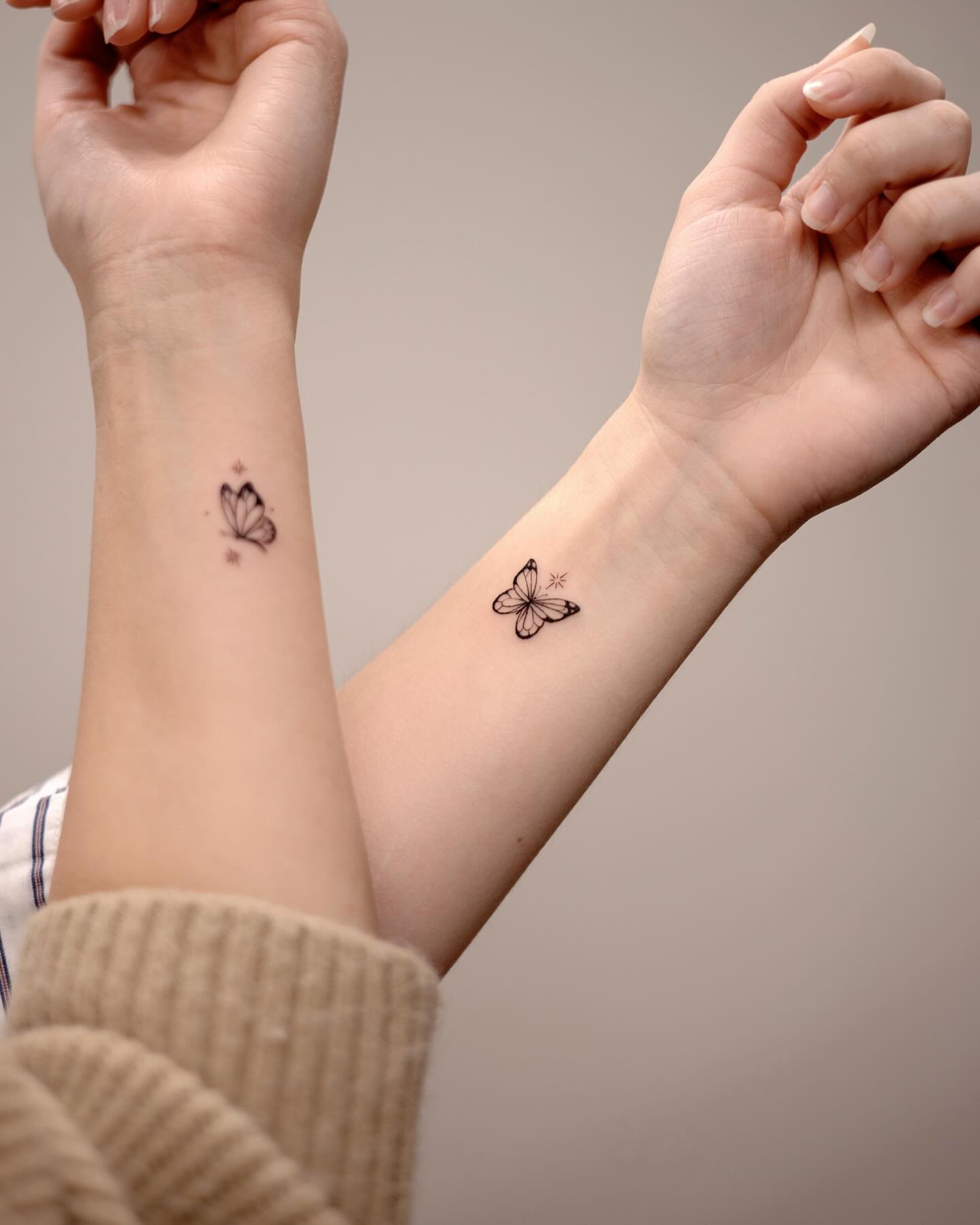 Butterfly Wrist Tattoo