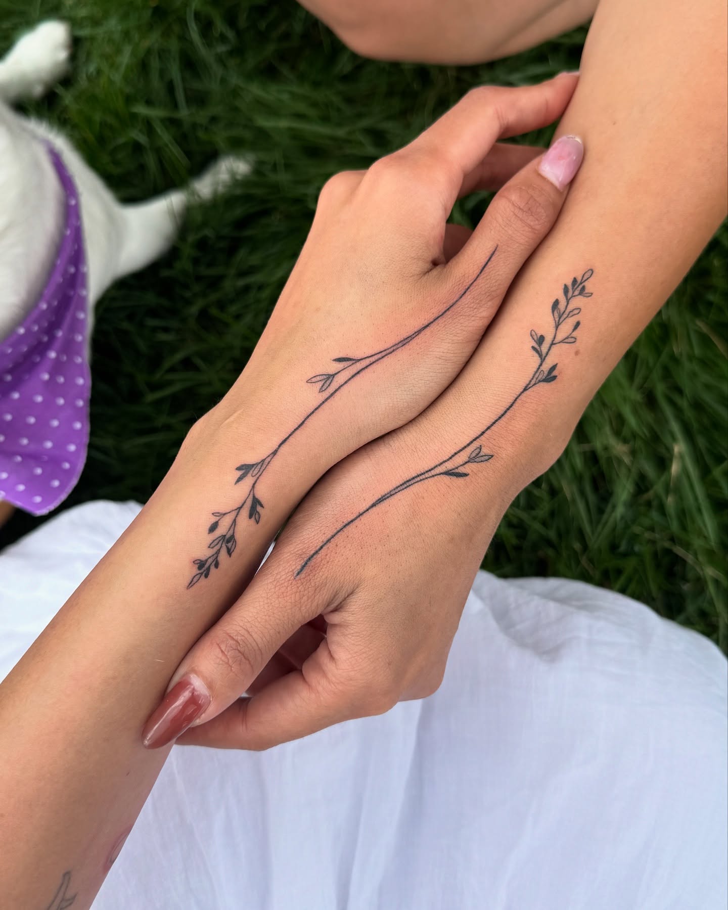 Unique Matching Wrist Tattoo