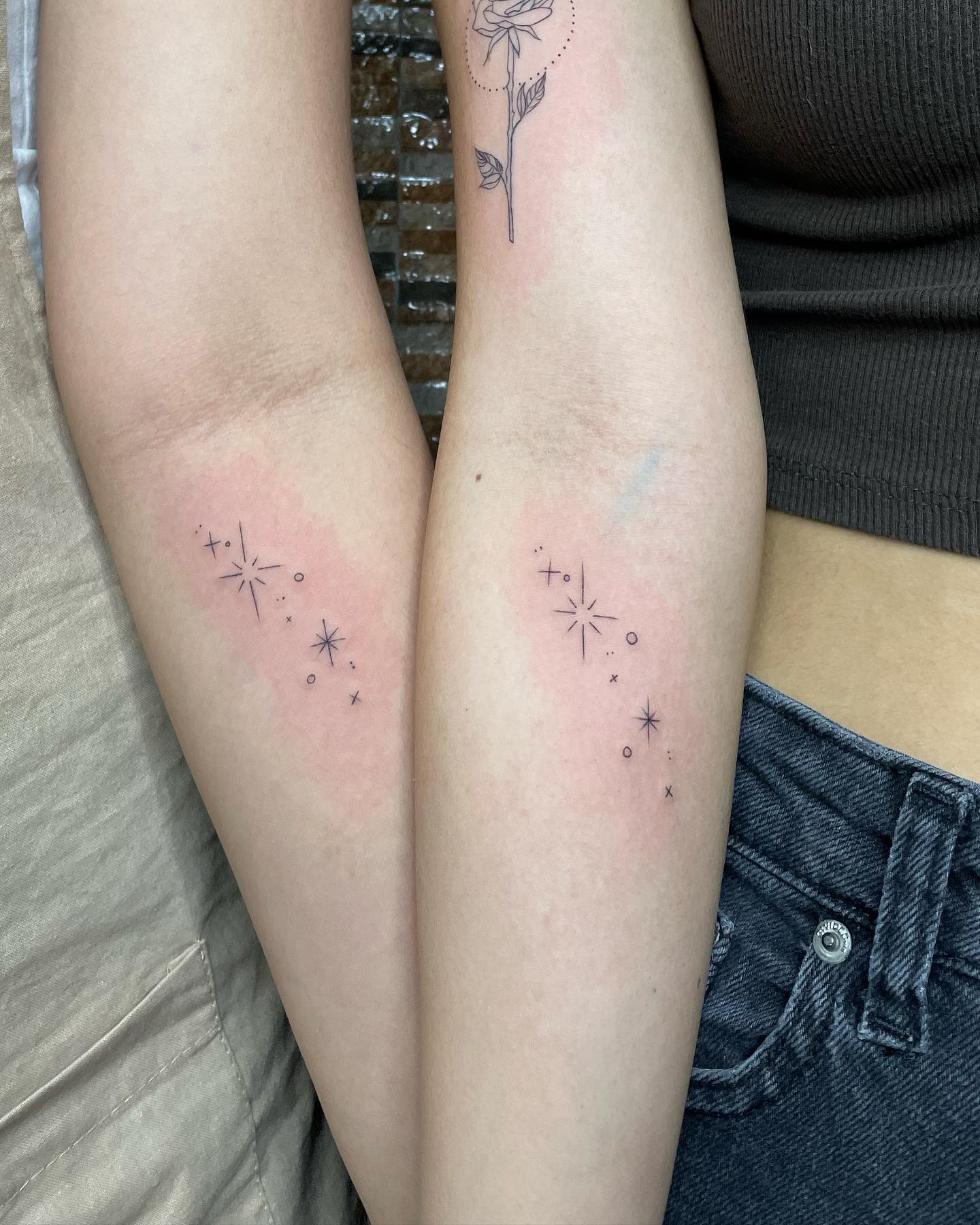 Matching Sparking Sisters Tattoo