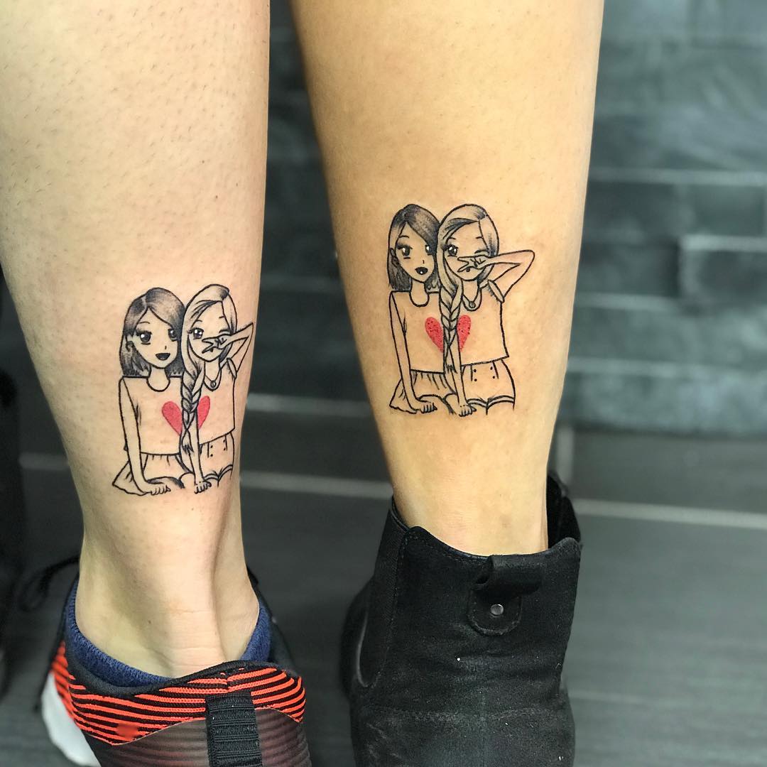 Friendship Girlies Tattoo