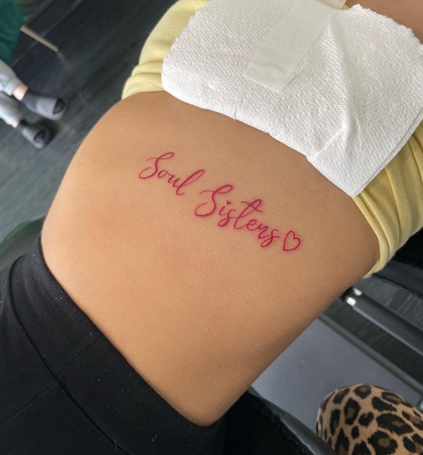 Red Ink Soul Sisters Tattoo
