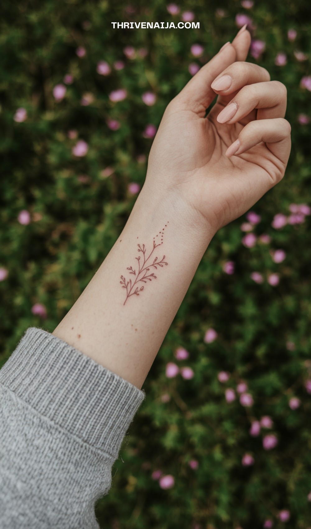 Tree Branch Ornamental Tattoo