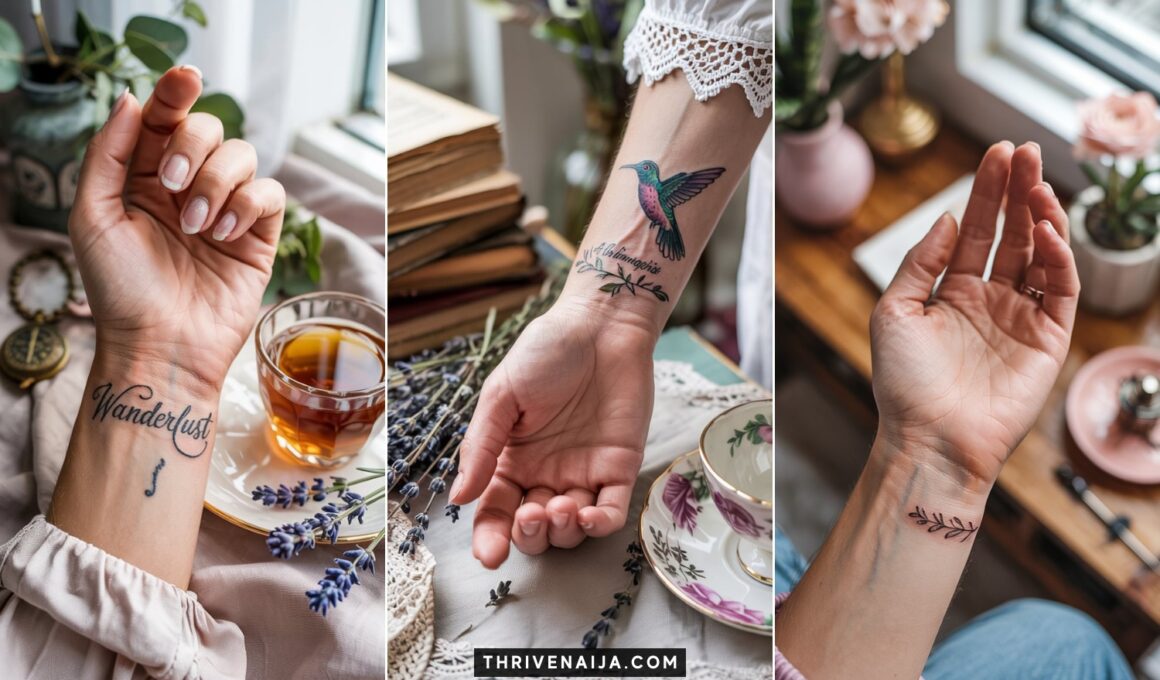 tiny wrist tattoo ft