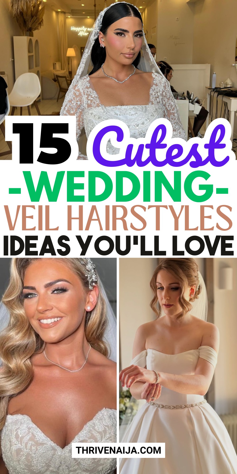 Gorgeous Wedding Hairstyles With Veil Ideas