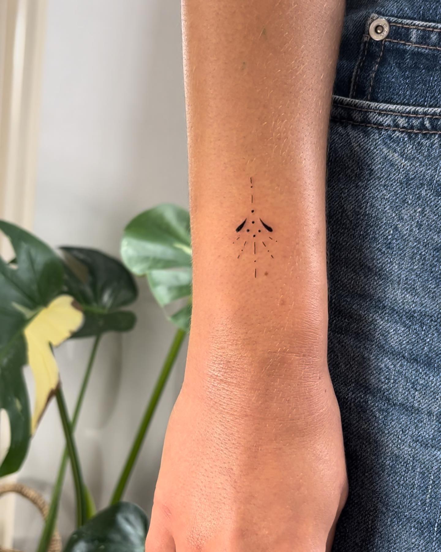 Ornamental Wrist Tattoo