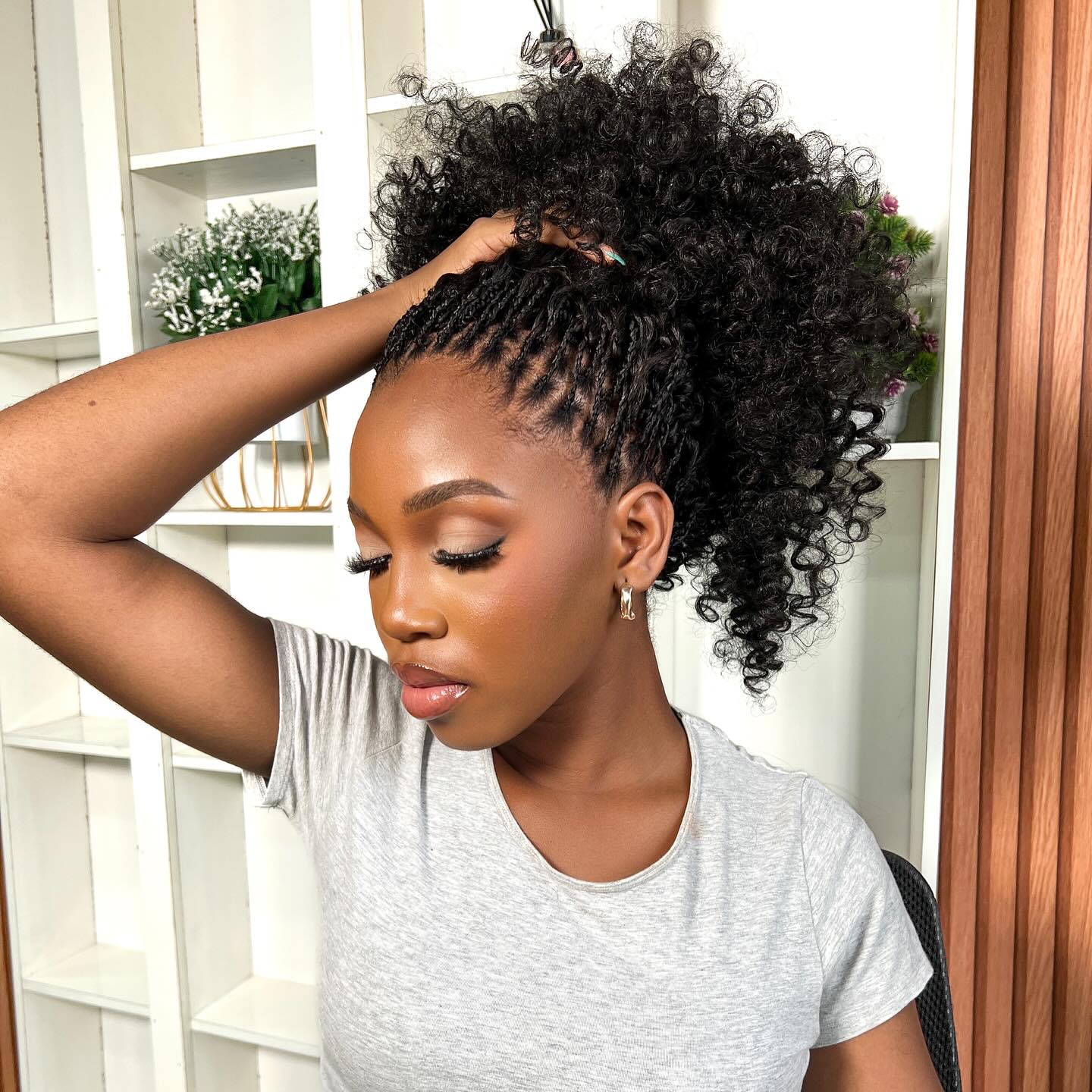 Cornrow Pattern Individual Crochet Braids