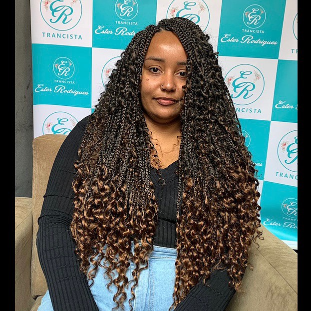 Long Gypsy Crochet Braid With Curls