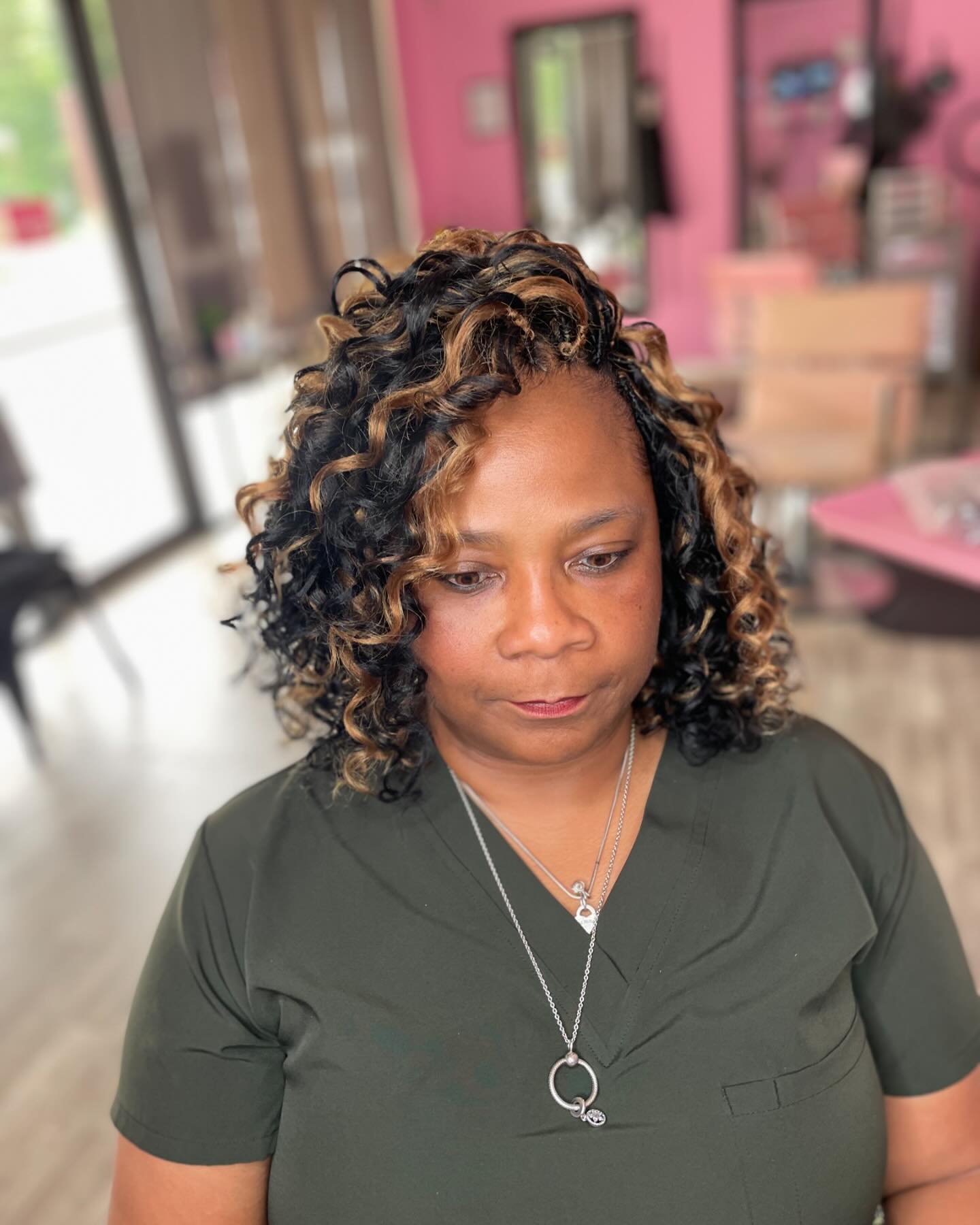 Loose Curl Crochet Hairstyle