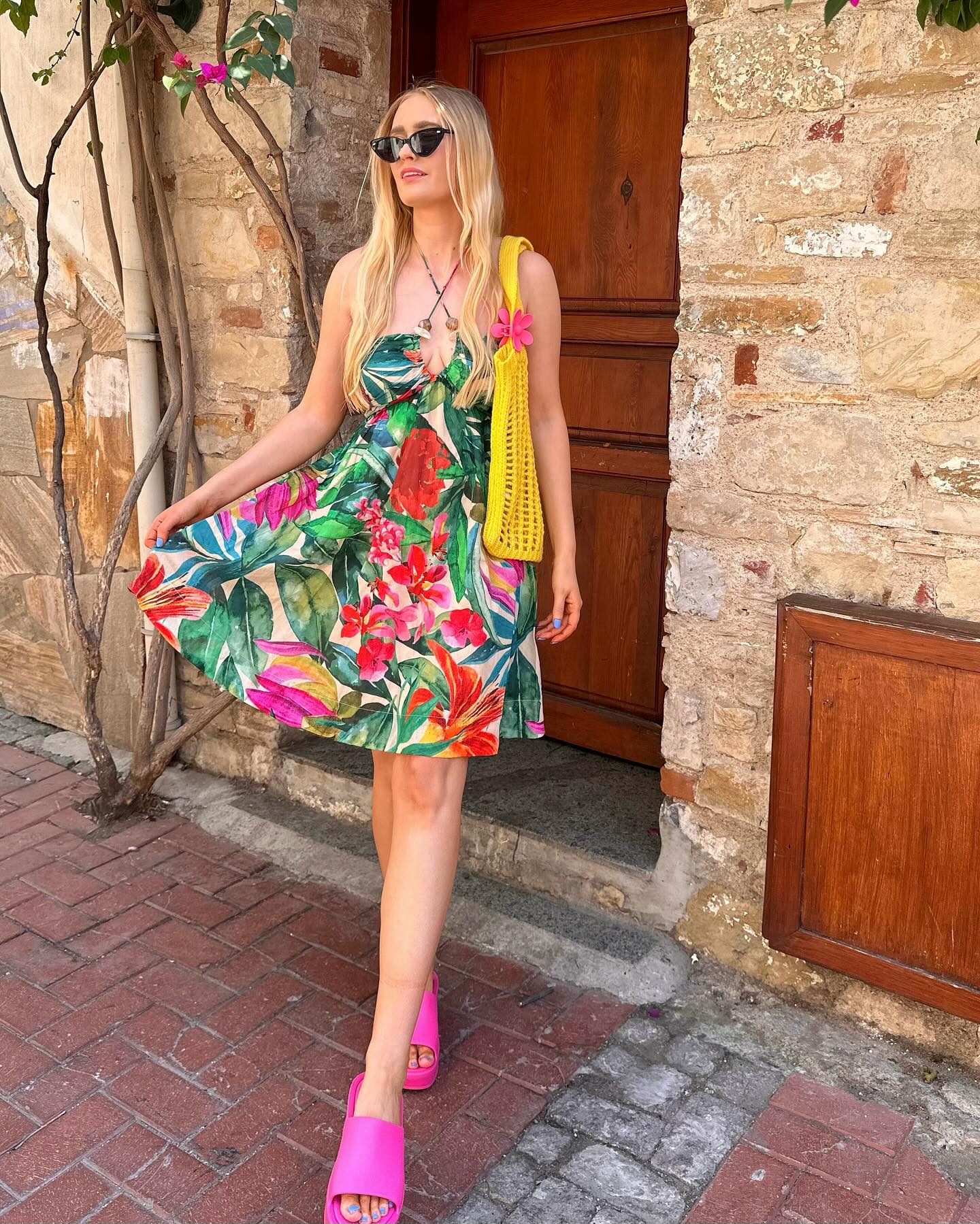 Mini Floral Summer Dress