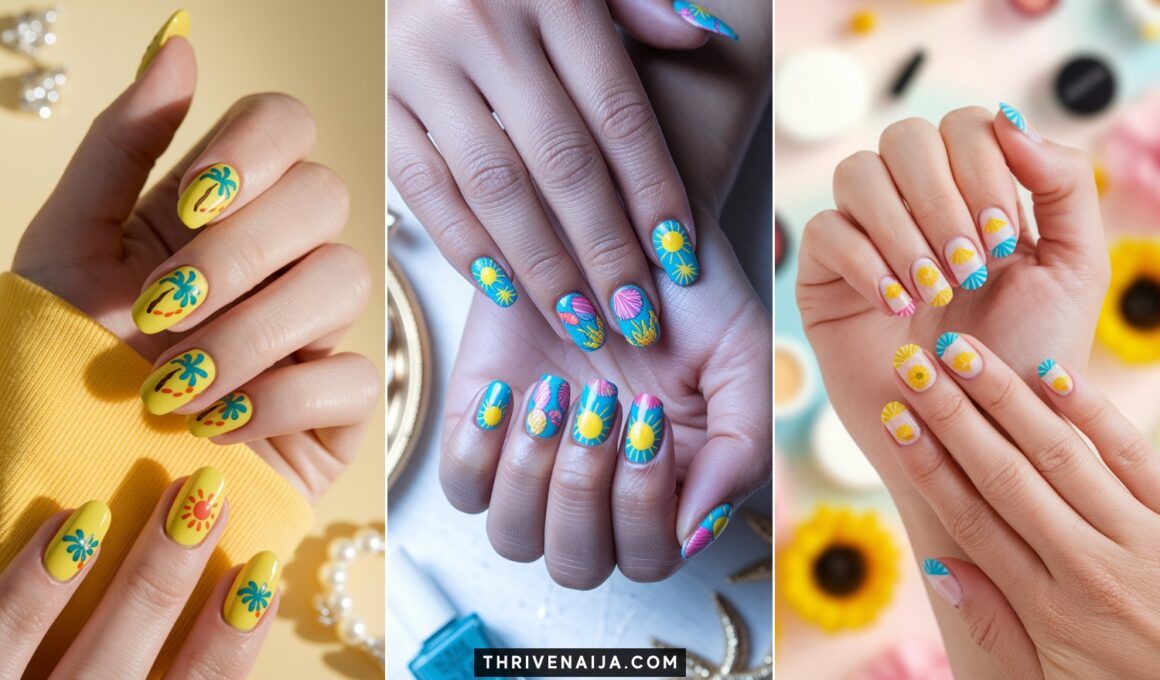 summer vac nails