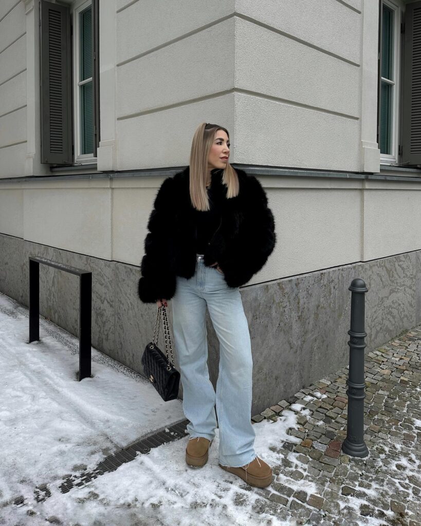 Faux Fur Coat