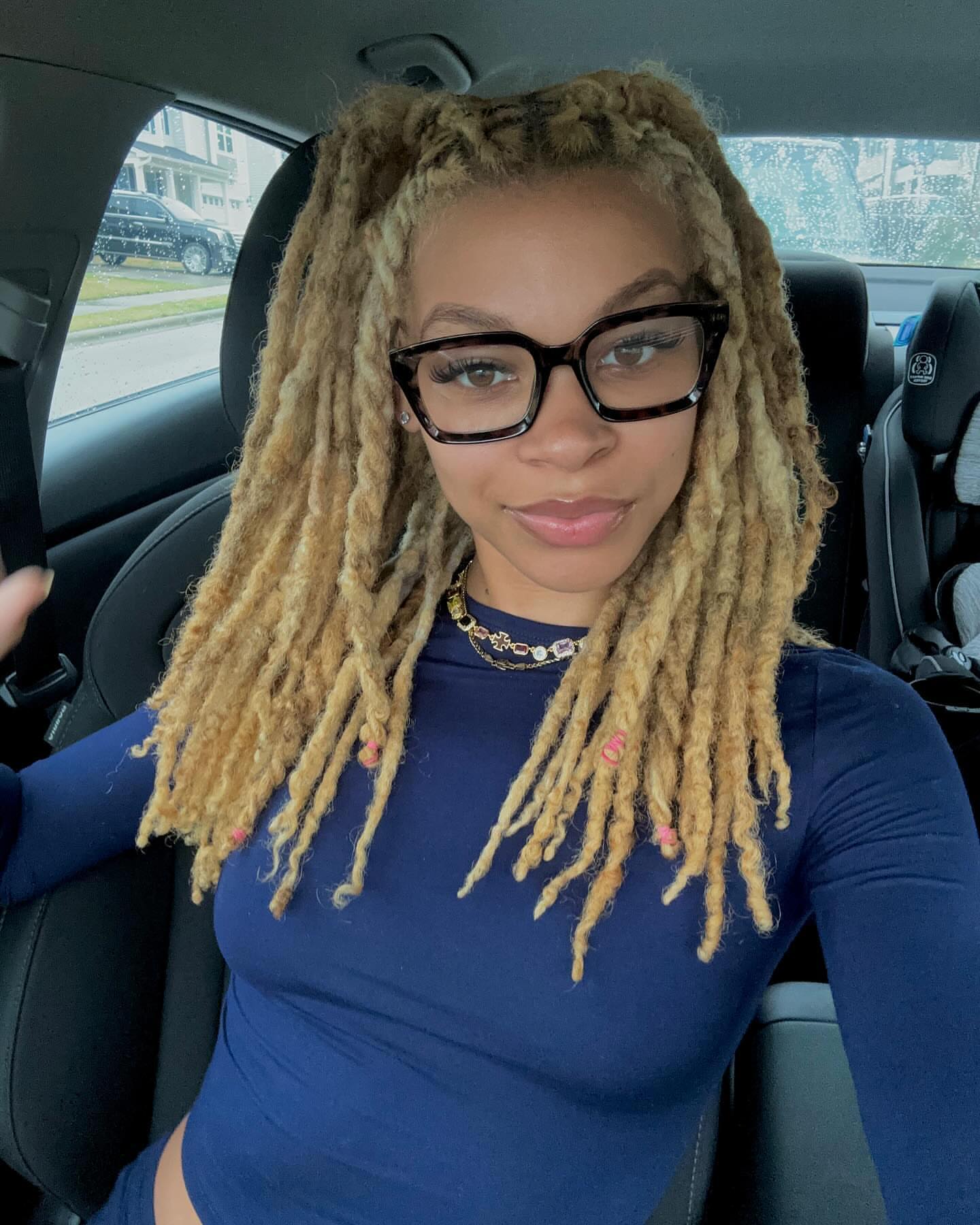 Blonde Dread Locs