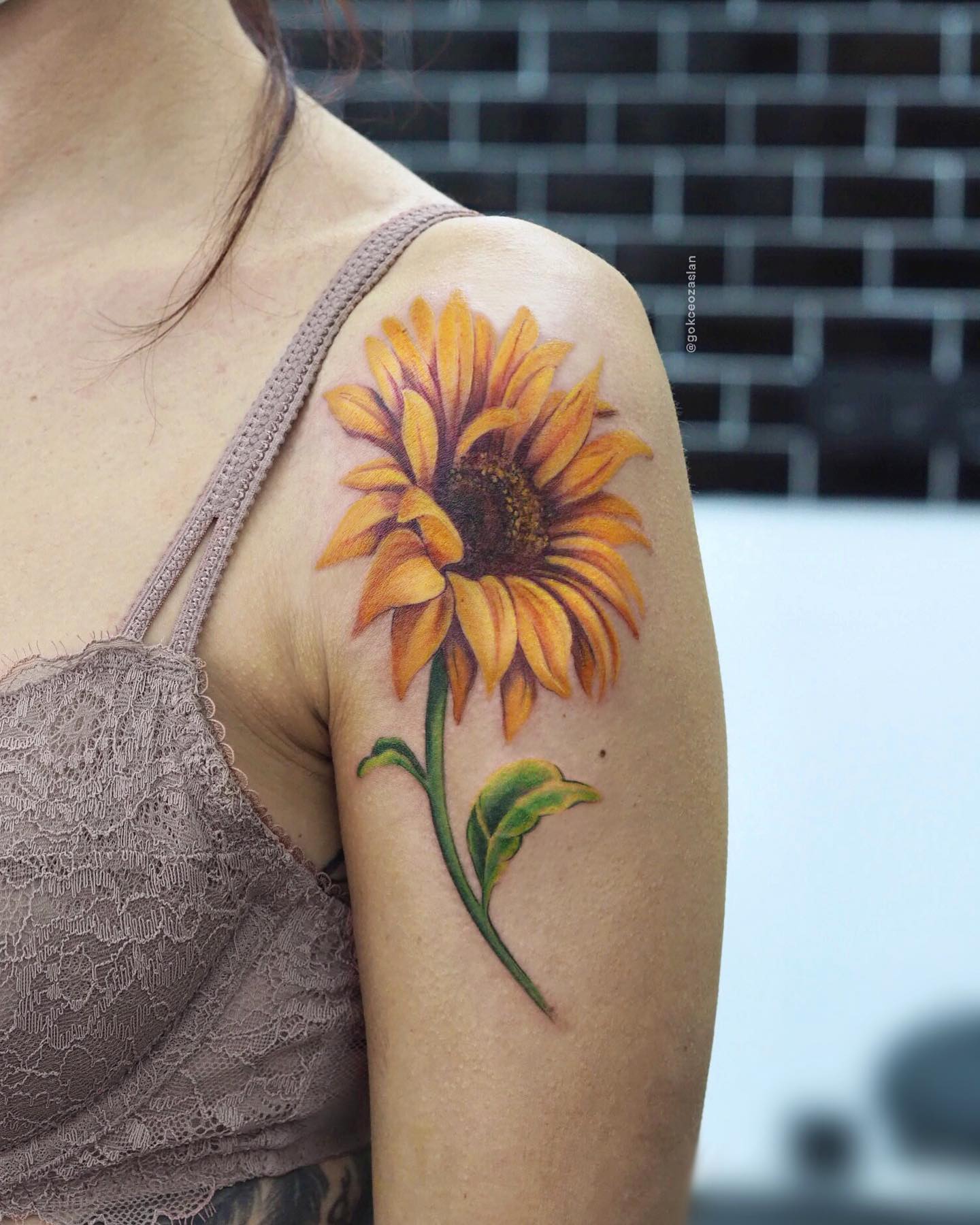 Simple Sunflower Representing Positivity