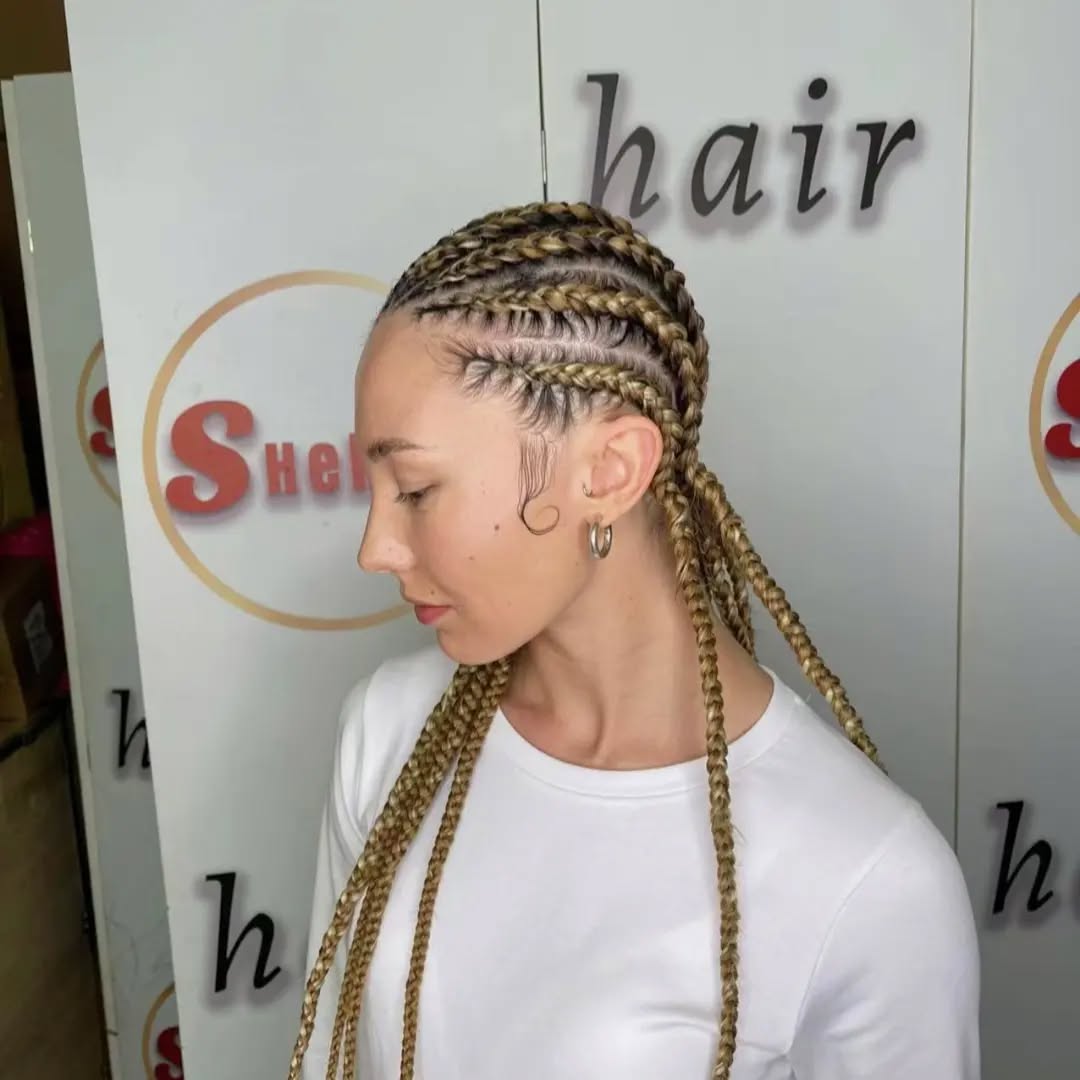 8 classic feed-in braids