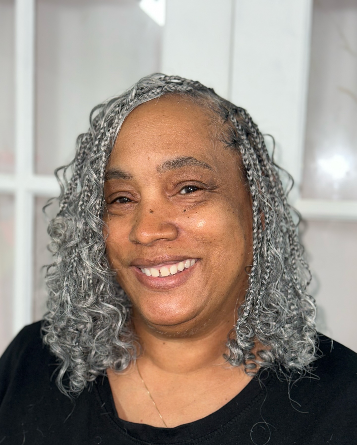 Bob Silver Bohemian Braids