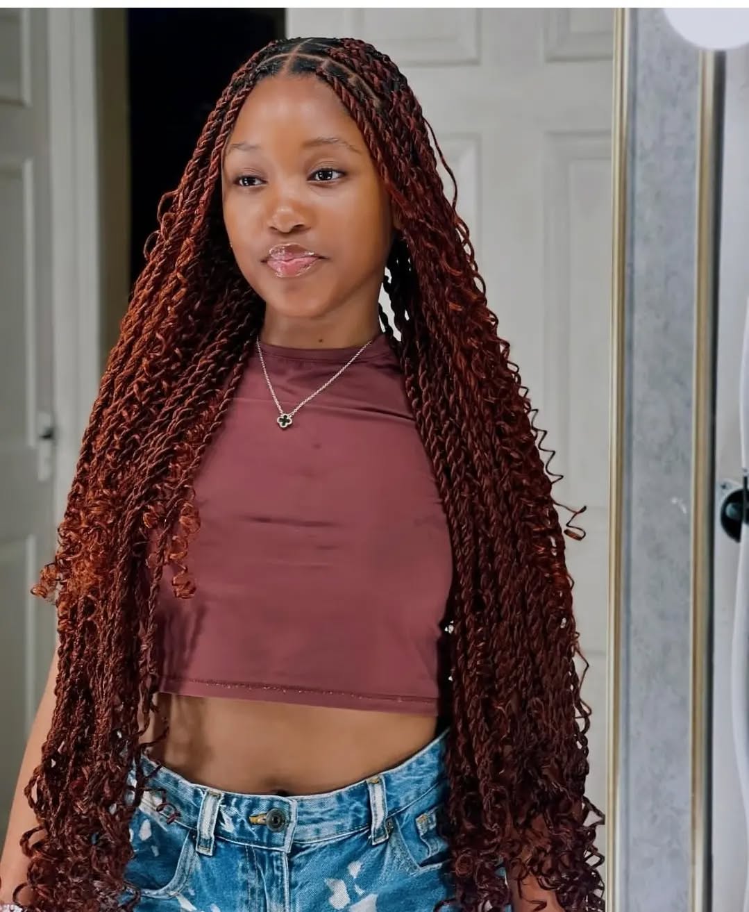 Long Twist Boho Braids