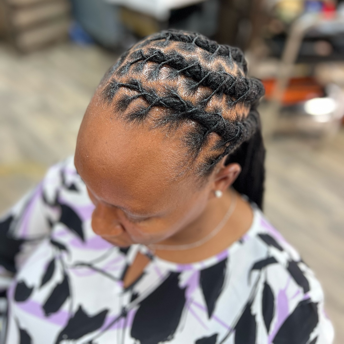 Braided Dreads Hairstyle
