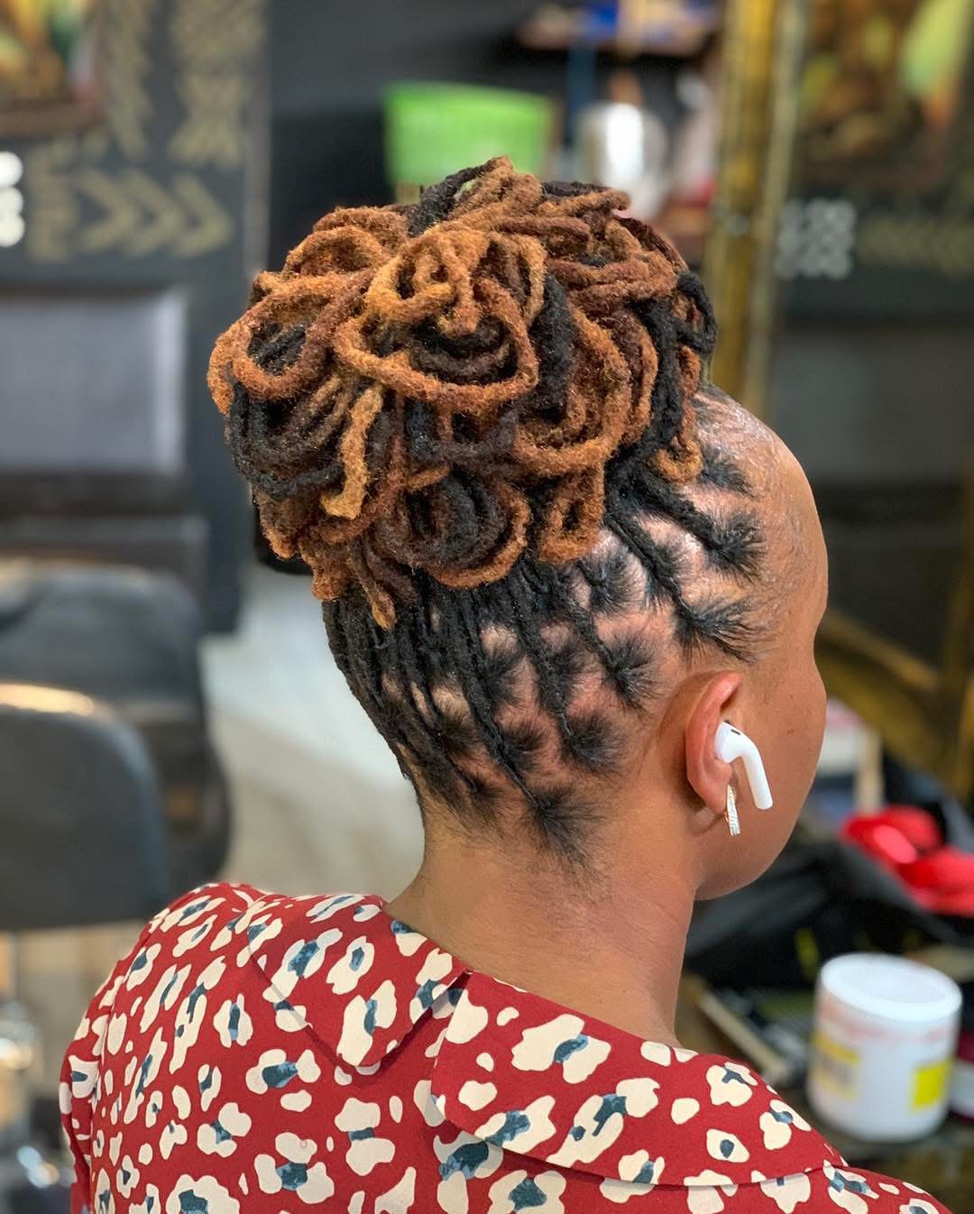 Ombre Dread Hairstyle