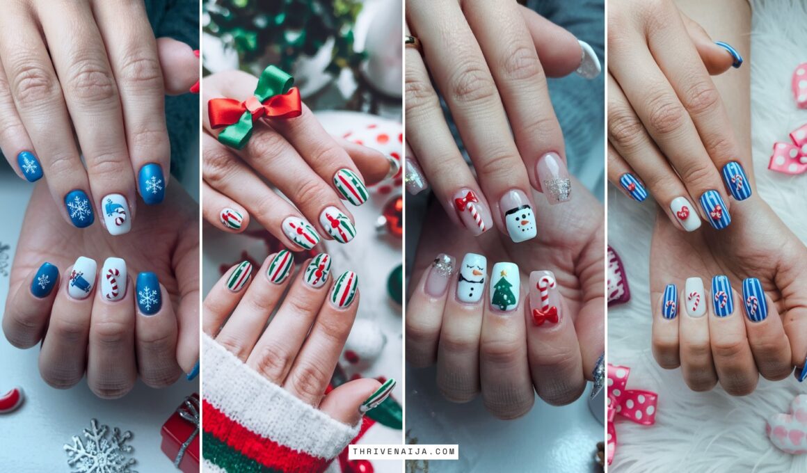 Cute Short Winter Nails