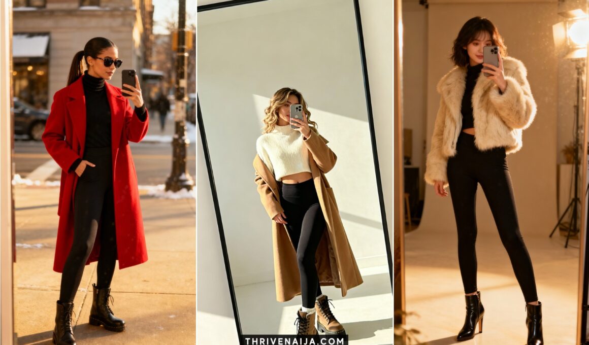 Winter Outfits with Leggings